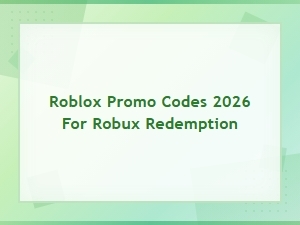 Roblox Promo Codes 2026 for Robux Redemption – Free Gift Card Codes