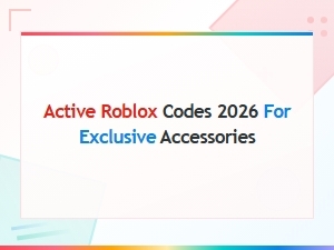 Active Roblox Promo Codes 2026 for Free Exclusive Accessories