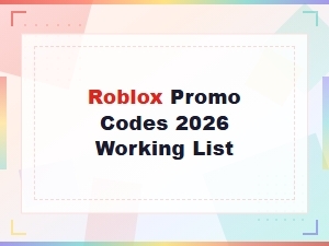 Roblox Promo Codes 2026 – Working List Updated Daily